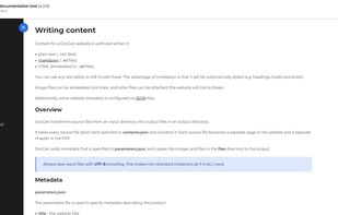 DocGen screenshot 1