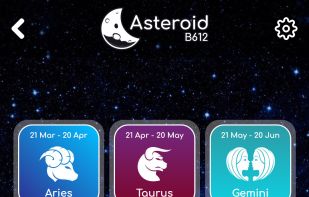 Asteroidb612 screenshot 1