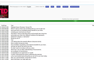 TranscriptCut screenshot 1