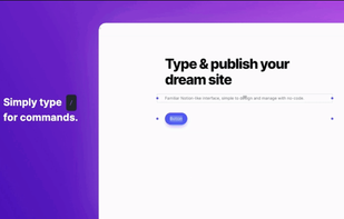 Typedream screenshot 2