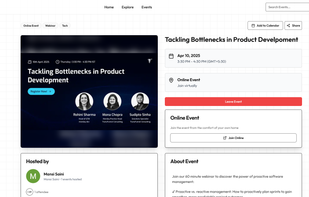Kommunity: Events Marketplace screenshot 2