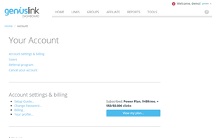 Geniuslink screenshot 1