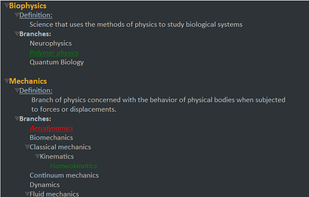 Visual Outliner Blackboard Theme