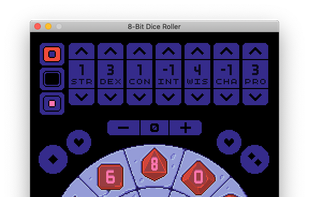 8-Bit Dice Roller screenshot 2