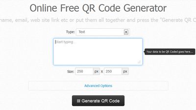 QR Code Generator (By Compzets.com) screenshot 1