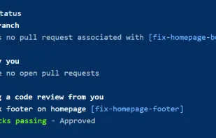 GitHub CLI screenshot 1