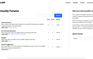 ForumWP screenshot 3