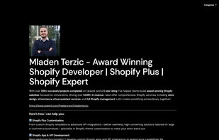 Shopify Expert Developers screenshot 1