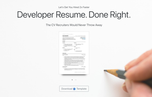 FullStackResume.com screenshot 1