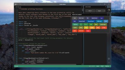 Code Writer screenshot 1