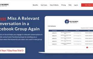 Keywords on Social screenshot 1