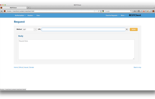 RESTClient screenshot