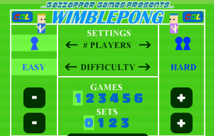WimblePong Tennis screenshot 1
