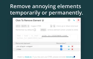 Click To Remove Element screenshot 1