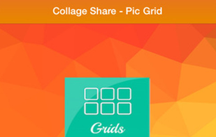 Collage Share - Pic Grid screenshot 1