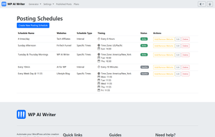 WP AI Writer screenshot 2