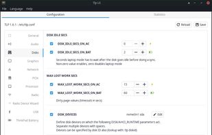 TLP UI screenshot 1