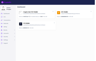 Open view on dashboard page.