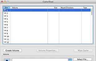 CipherShed screenshot 1