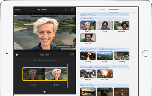 iMovie screenshot 2