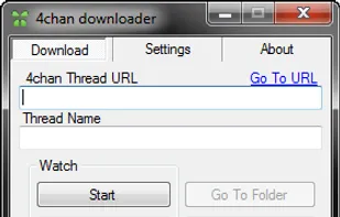 Main Page of Application