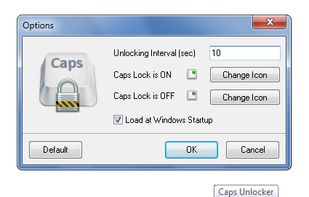 CapsUnlocker screenshot 1