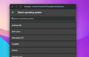 Quickemu screenshot 1