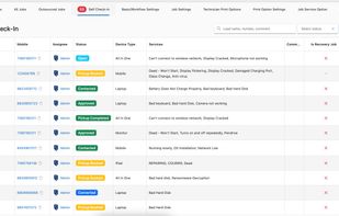 Self Check-In in BytePhase lets customers submit devices online, capture details instantly, and speed up job creation with zero manual work.