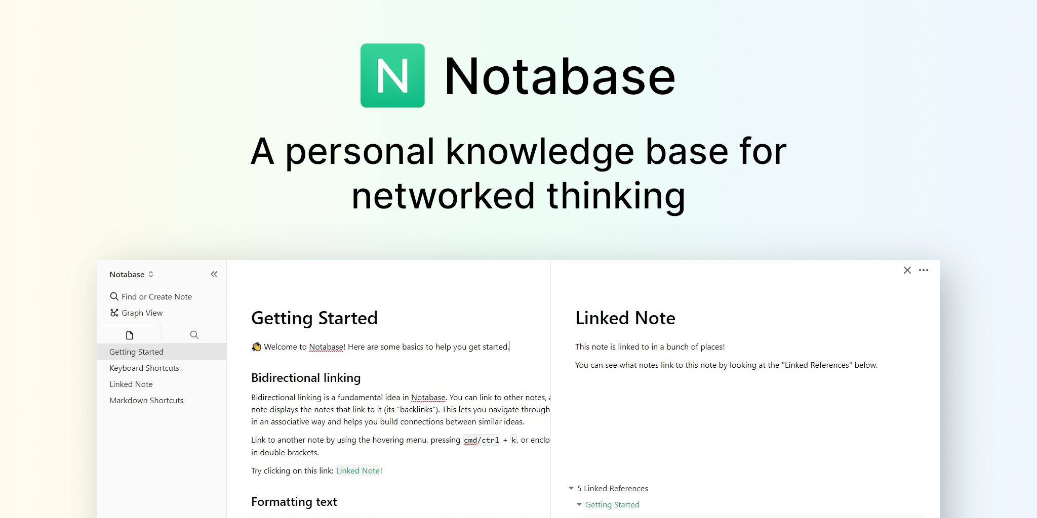 Notabase: Powerful and easy-to-use note-taking app for networked ...