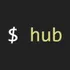 Hub for GitHub icon
