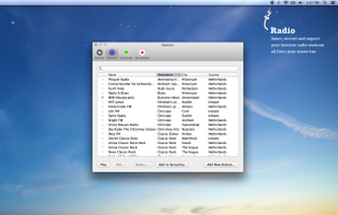 Radio for mac screenshot 1