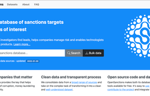 OpenSanctions.org screenshot 2