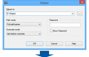 Easy 7-Zip screenshot 3