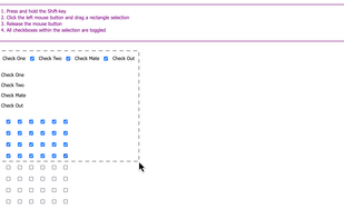 Checkbox Selector screenshot 1