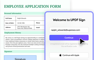 UPDF Sign screenshot 2