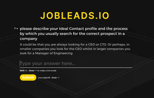 JobLeads screenshot 2
