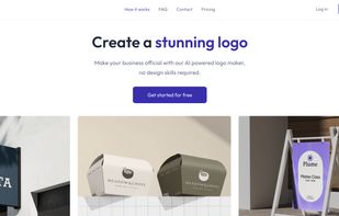 Hue logo and brand identity builder