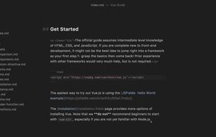 Caret Markdown Editor screenshot 1