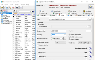 Exportizer screenshot 1