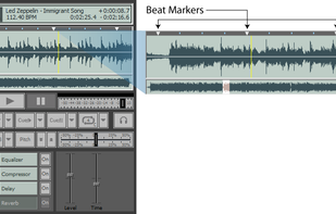 Zulu DJ Mixing Software -  Play Deck Markers
