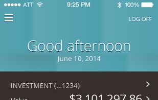 J.P. Morgan Mobile screenshot 1