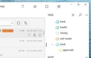 Filezo screenshot 2