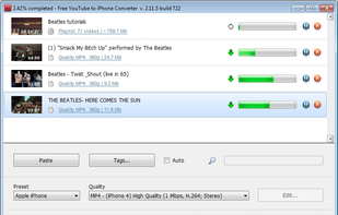 Free YouTube to iPhone Converter screenshot 1