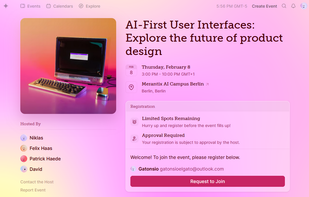 Luma Events screenshot 1