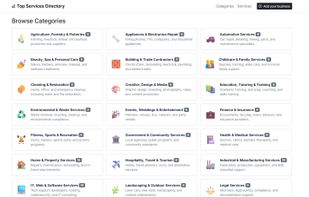 Top Services Directory screenshot 1