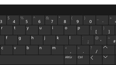 On-Screen Keyboard for Windows 10