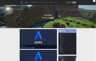 Demo site (Minecraft)