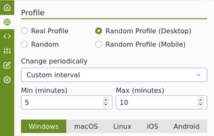 Chameleon WebExtension screenshot 1