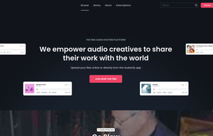 audio.com screenshot 1