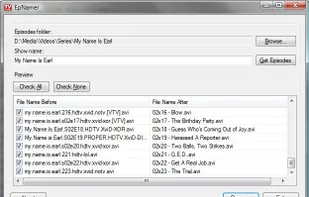 EpNamer screenshot 3